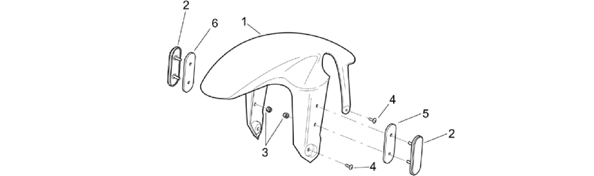 Front body - Front mudguard