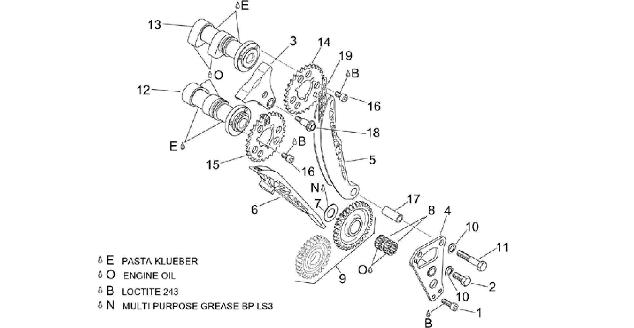 Front cylinder timing system