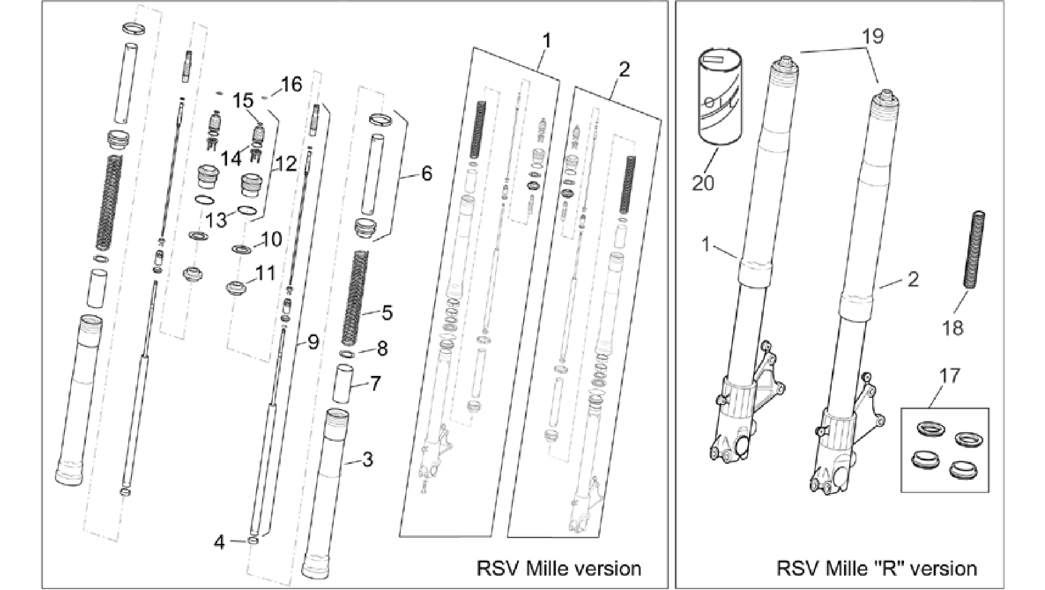 Front fork I