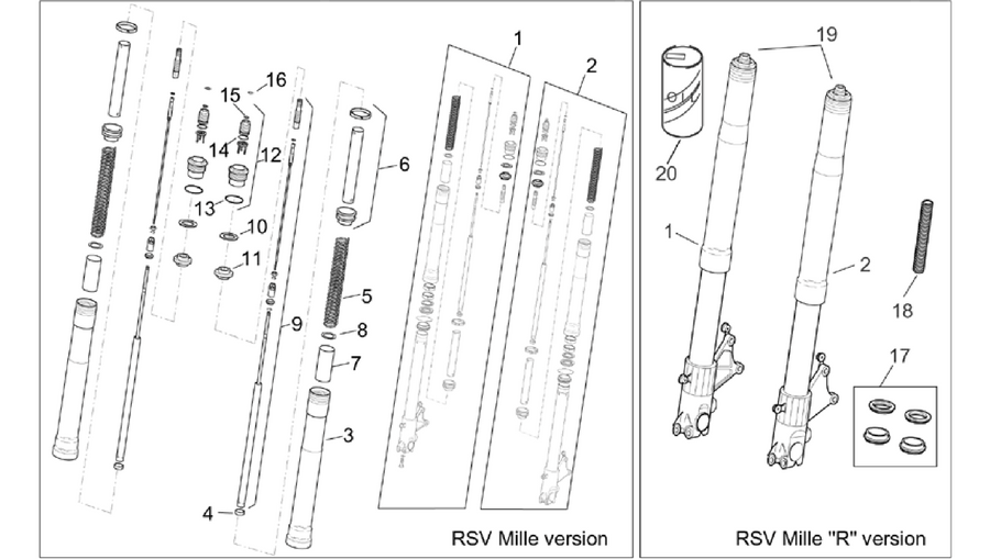 Front fork I