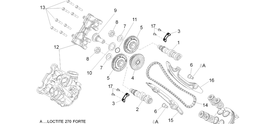 Front cylinder timing system