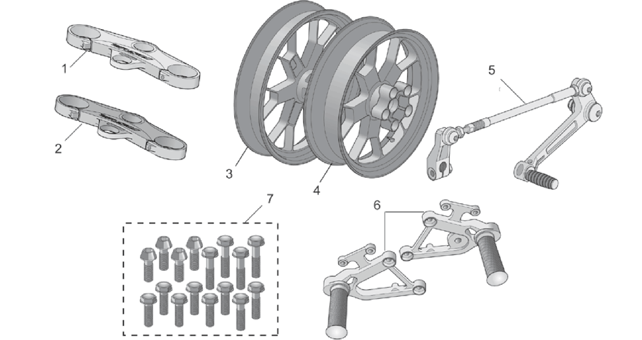 Acc. - Cyclistic components I
