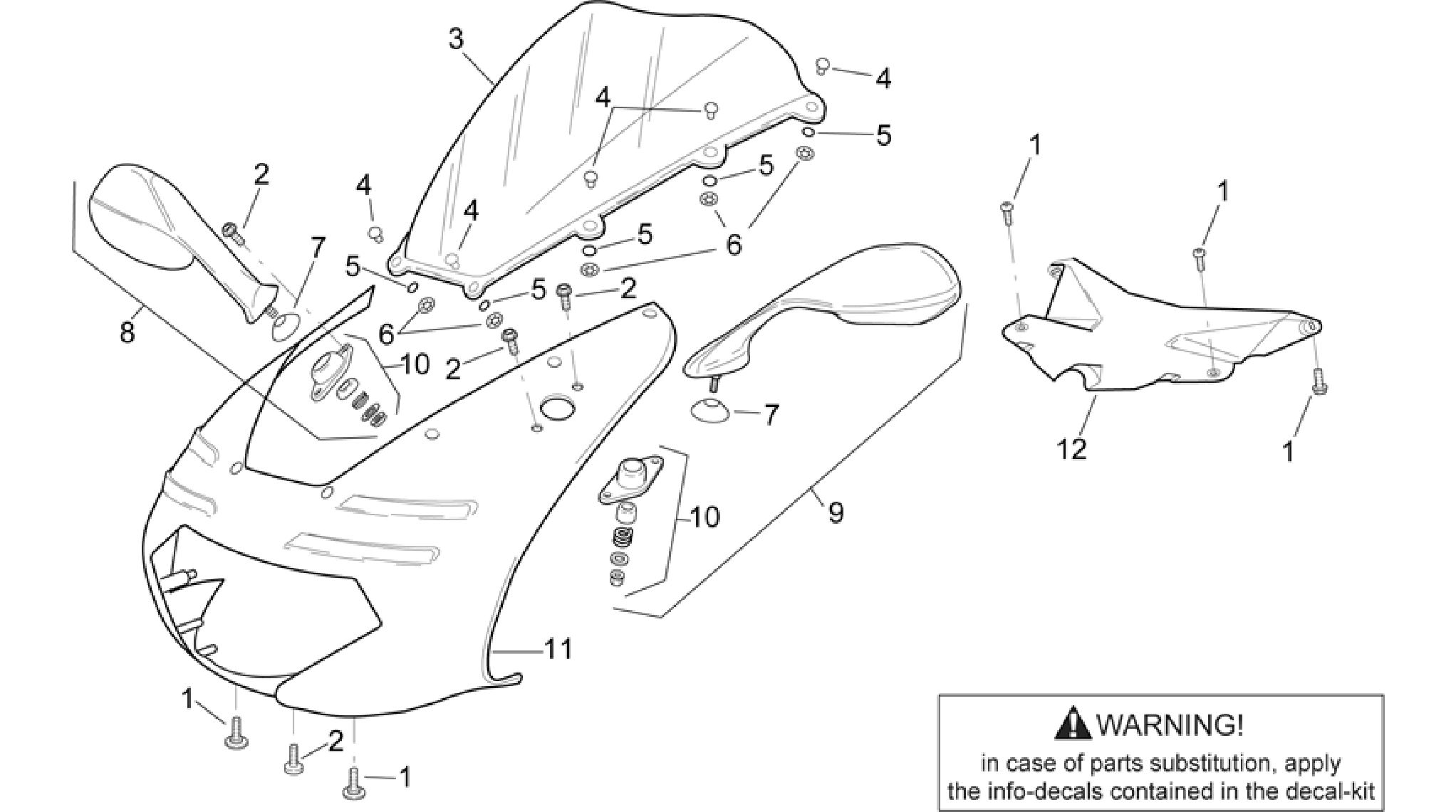 Front body - Front fairing