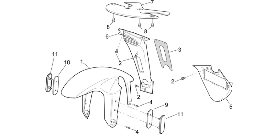 Front body - Front mudguard