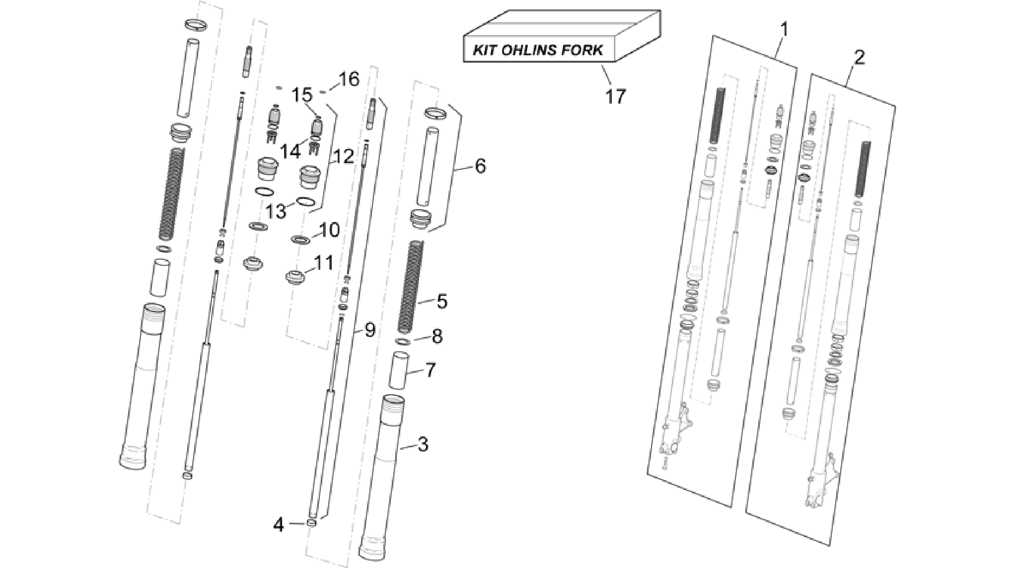 Front fork I