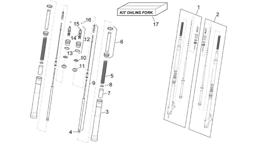 Front fork I