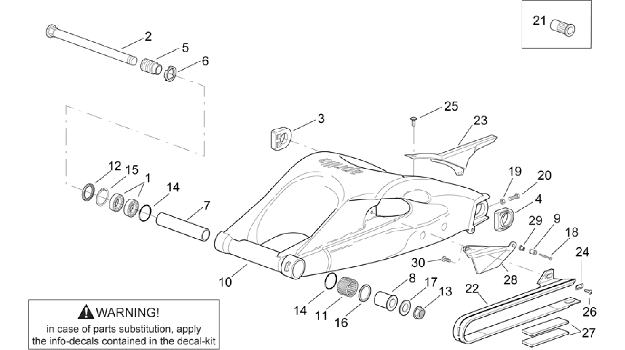 Swing arm
