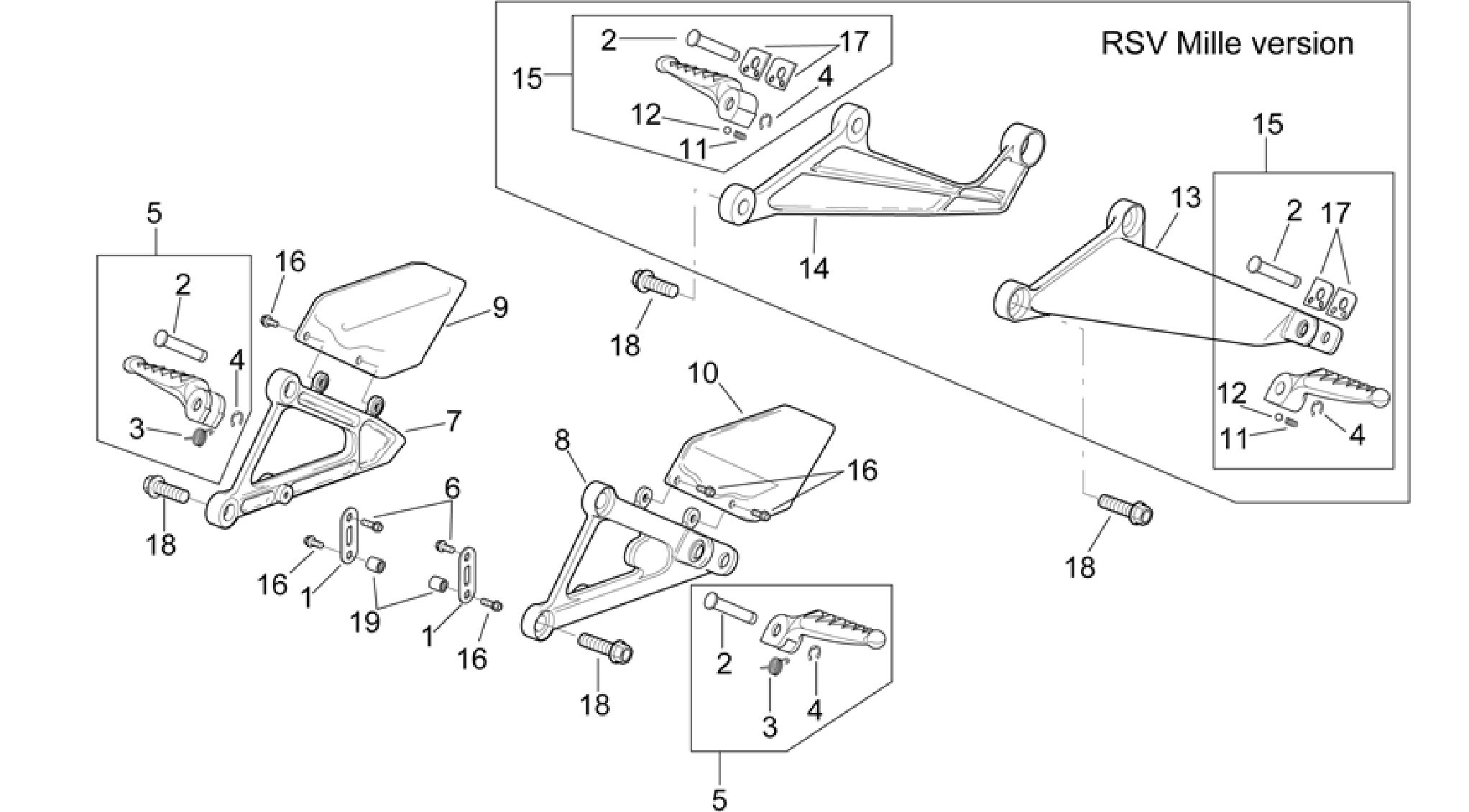 Foot rests