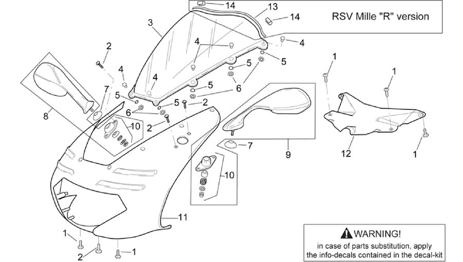 Front body - Front fairing