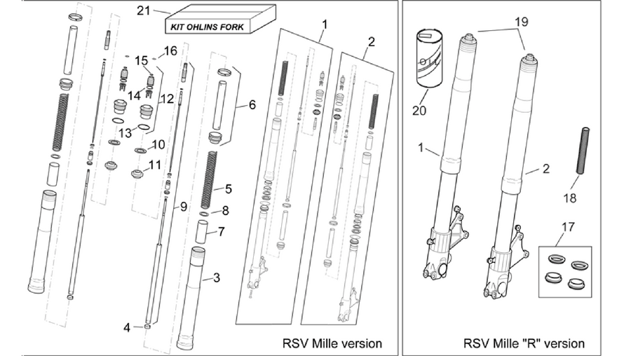Front fork I