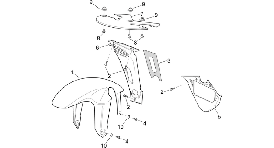 Front body - Front mudguard