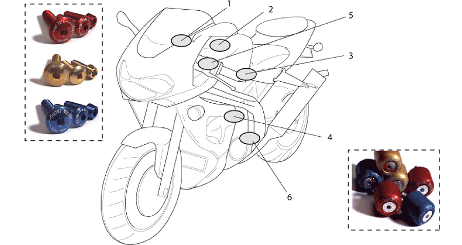 Acc. - Cyclistic components