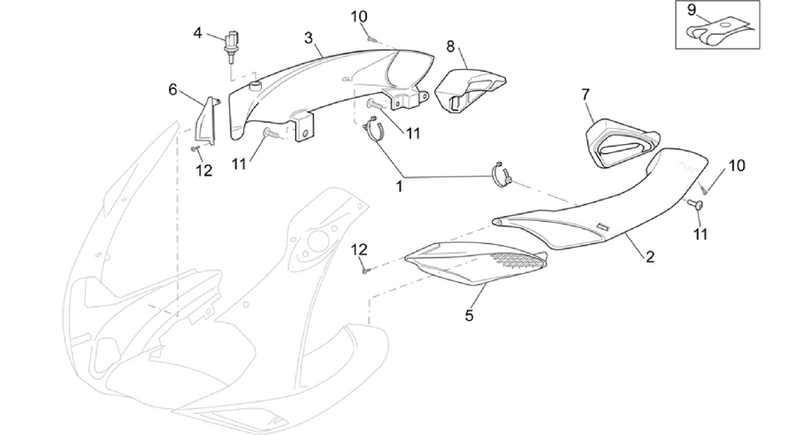 Front body - Duct