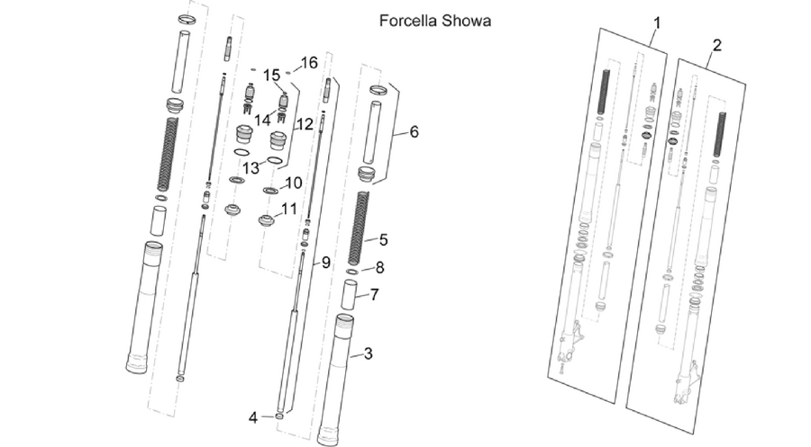 Front fork I
