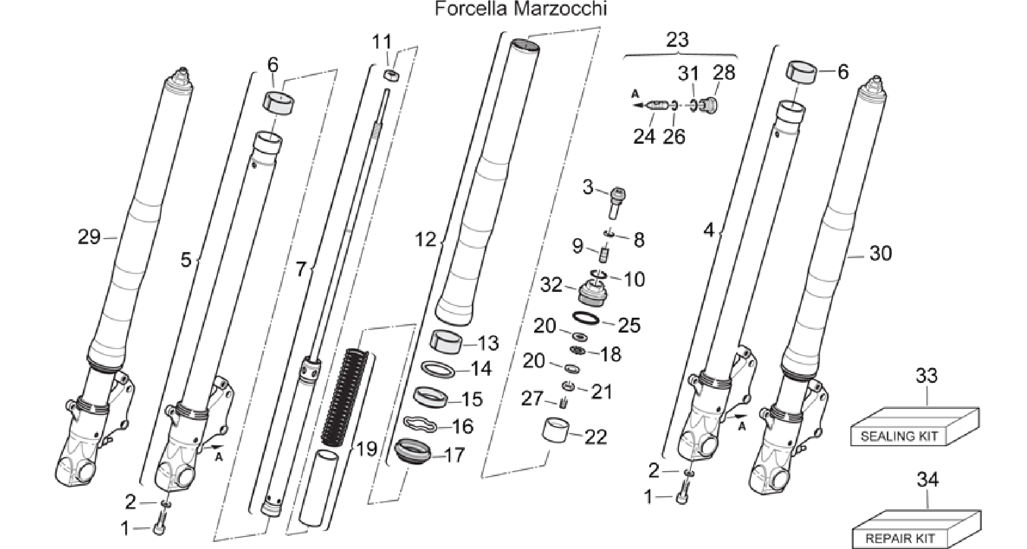 Front fork III