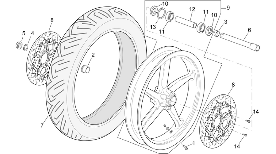 Front wheel