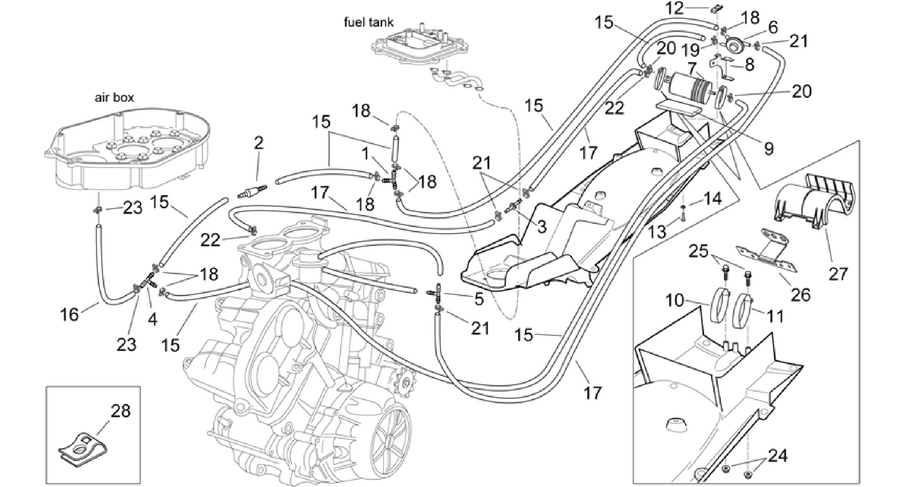 Fuel vapour recover system