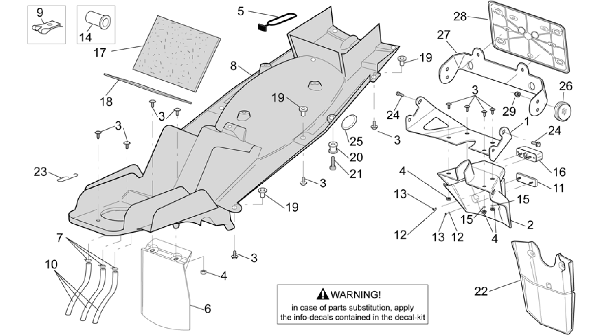Rear body - Undersaddle