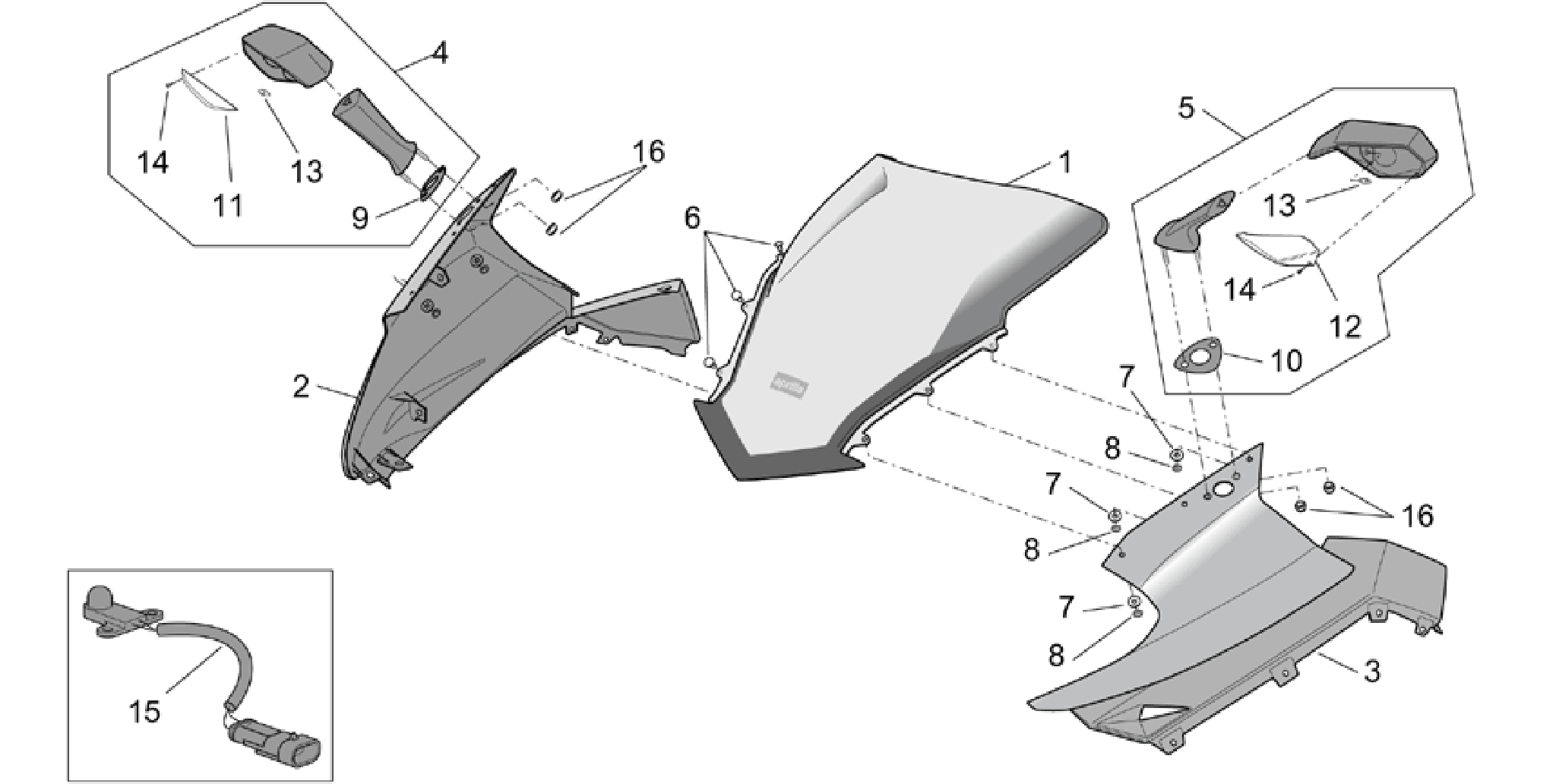 Front body - Front fairing