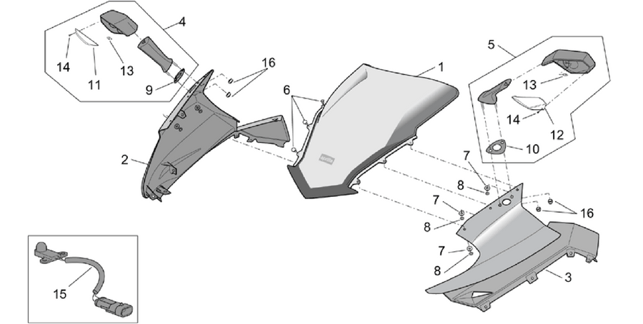 Front body - Front fairing