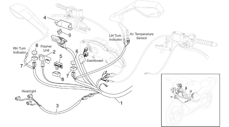 Front electrical system