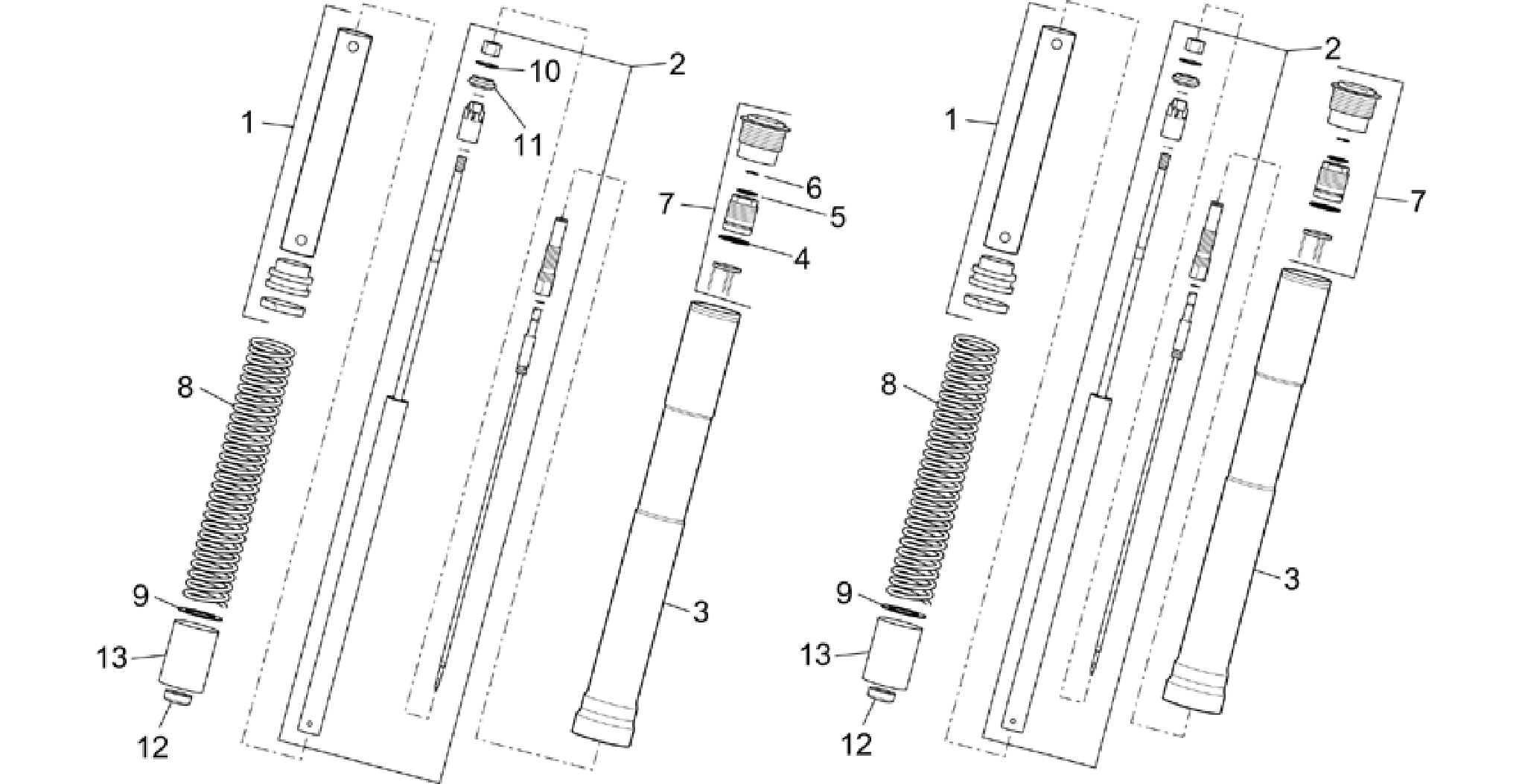 Front fork I