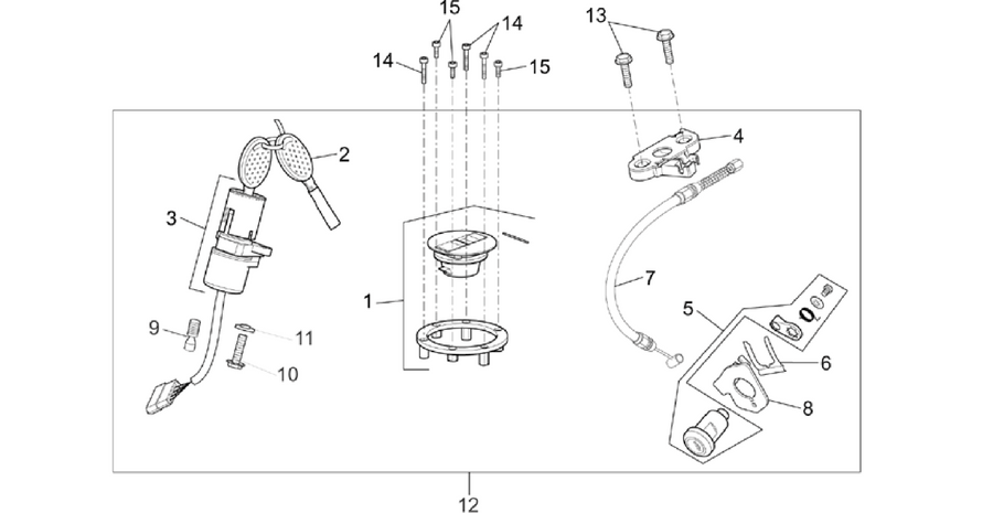 Lock hardware kit