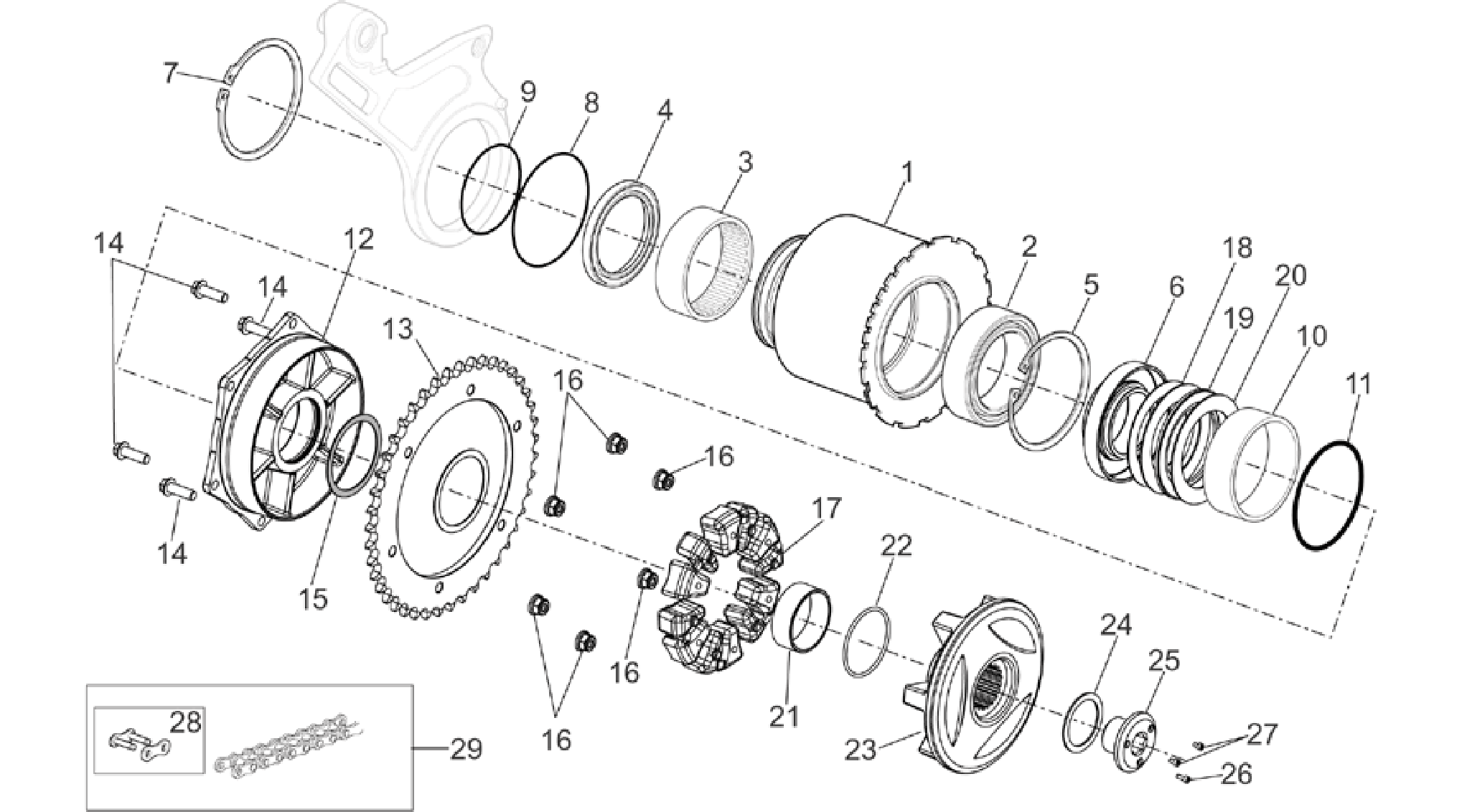 Rear wheel II