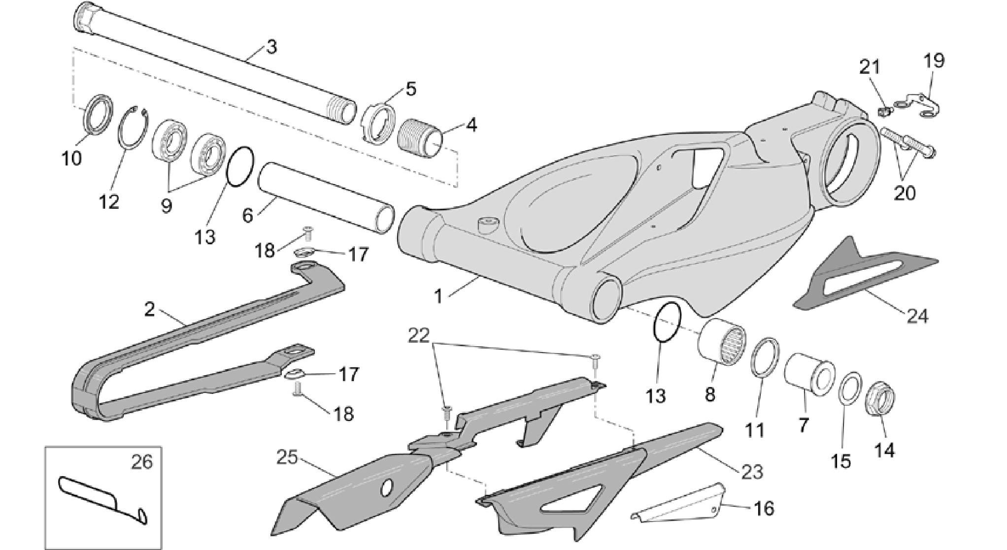 Swing arm