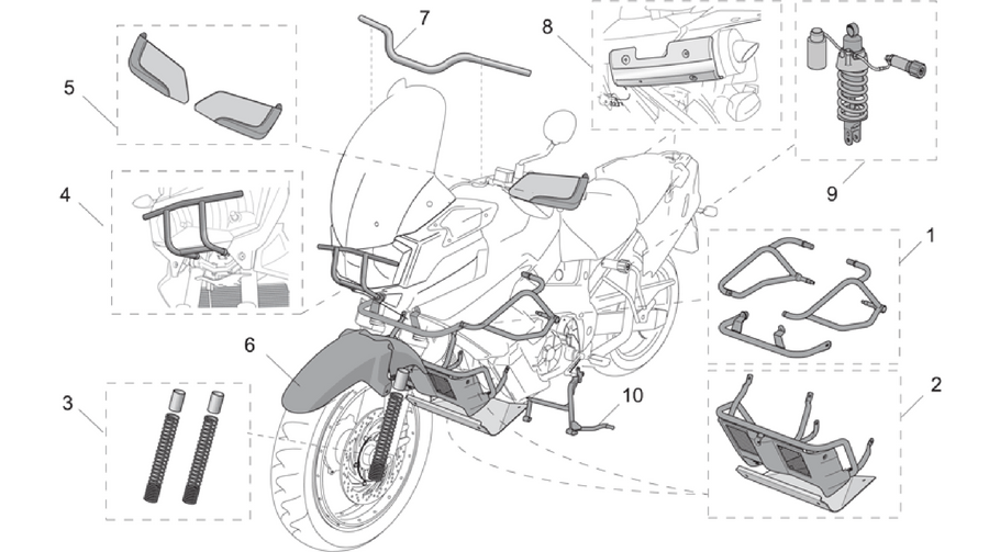 Acc. - Cyclistic components
