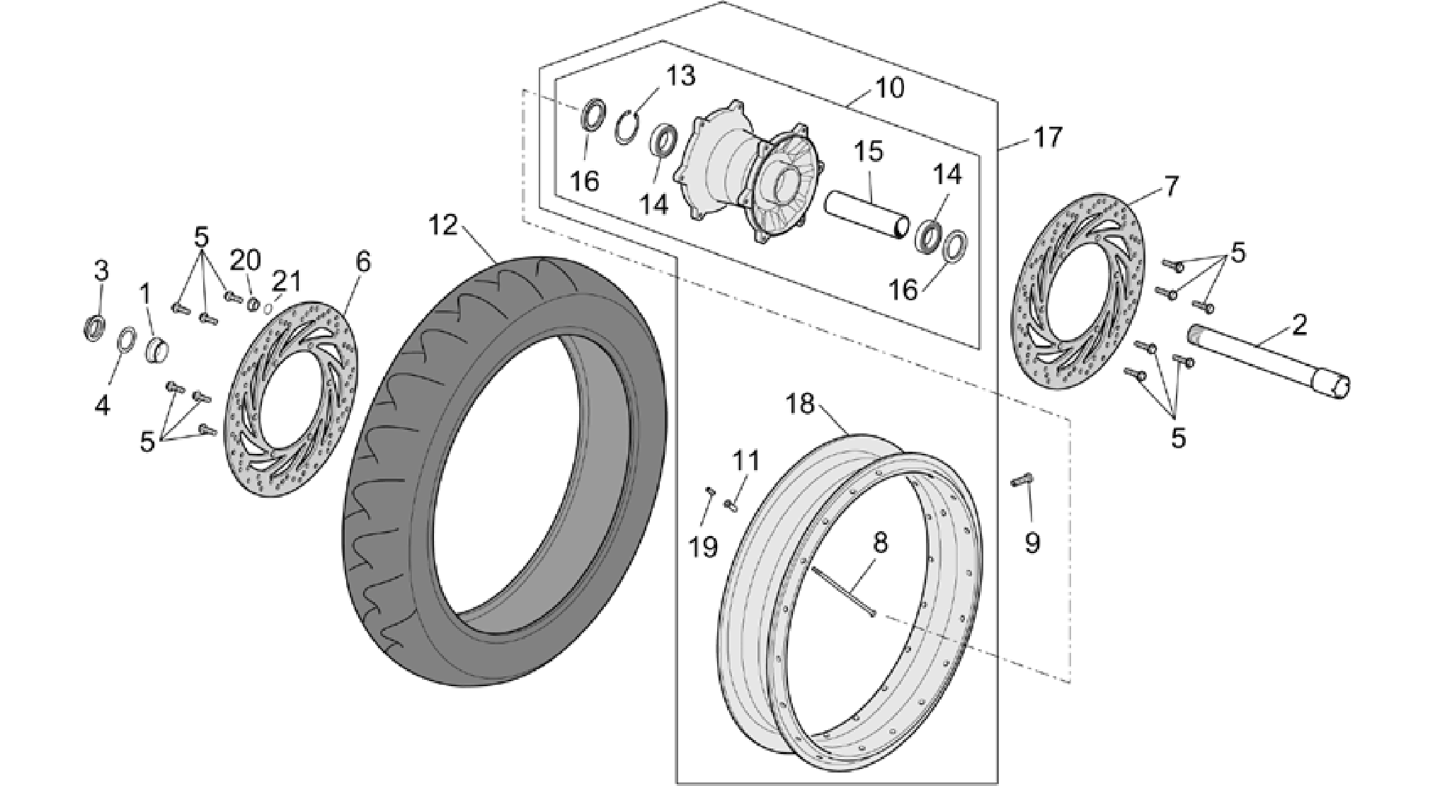 Front wheel
