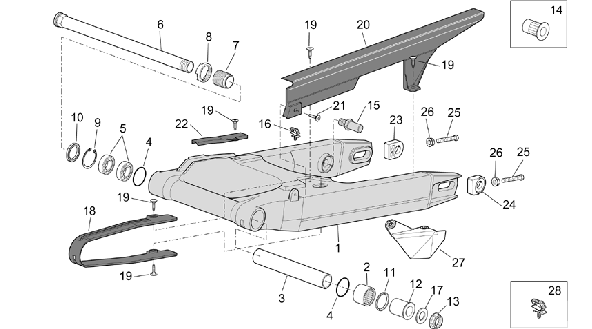 Swing arm