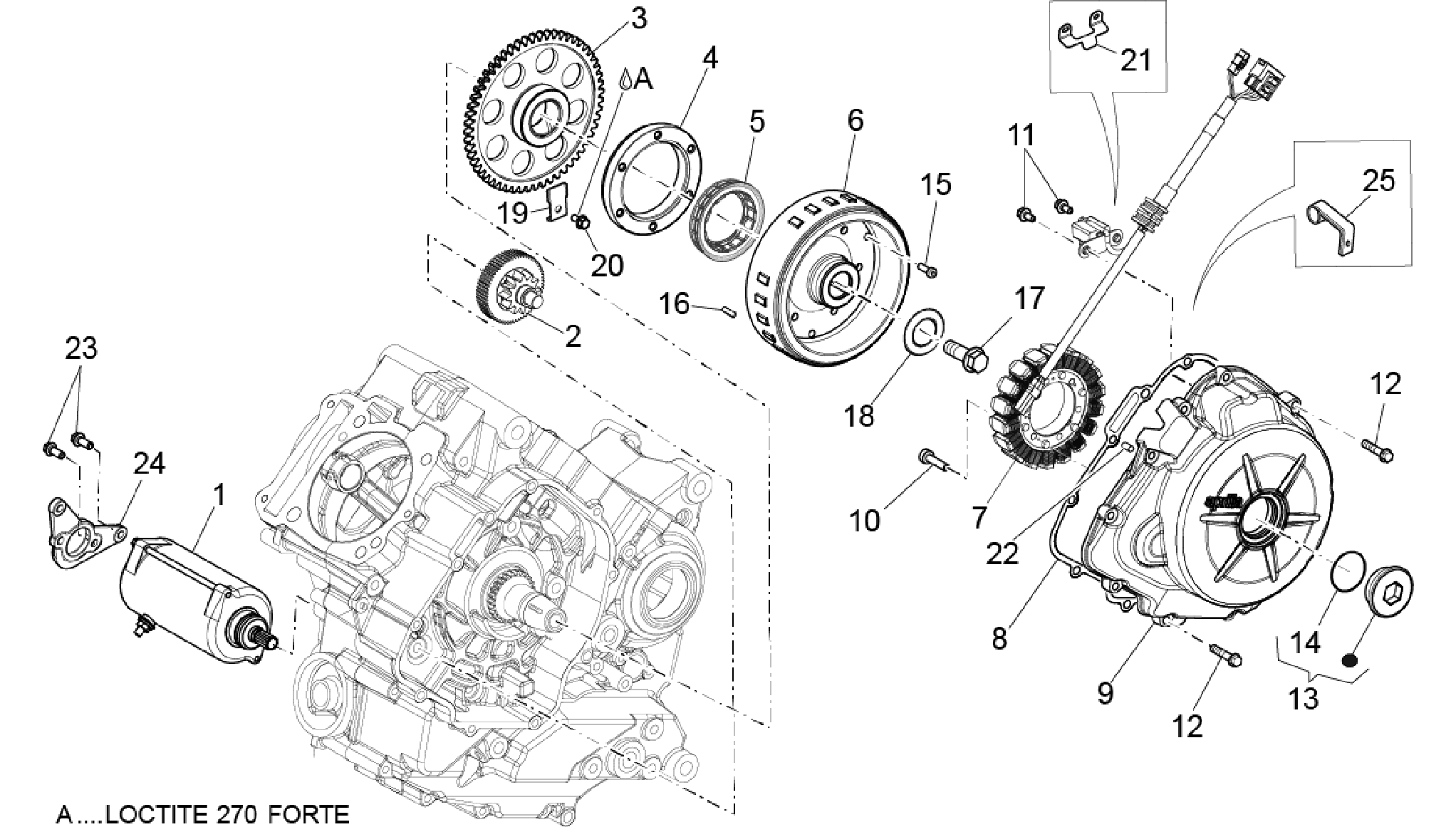 Cdi magneto assy / Ignition unit
