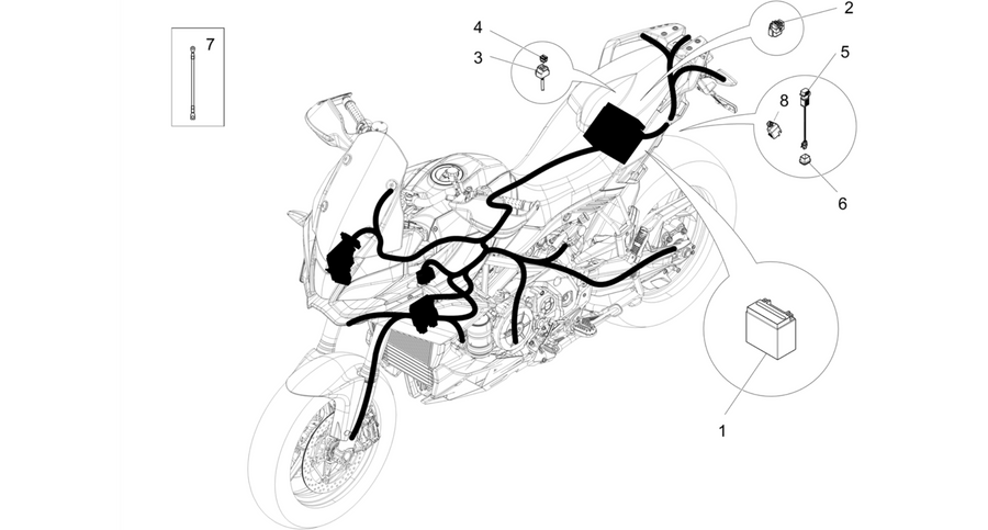 Rear electrical system