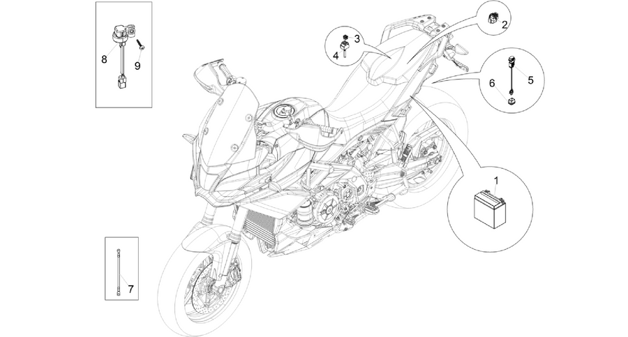Rear electrical system