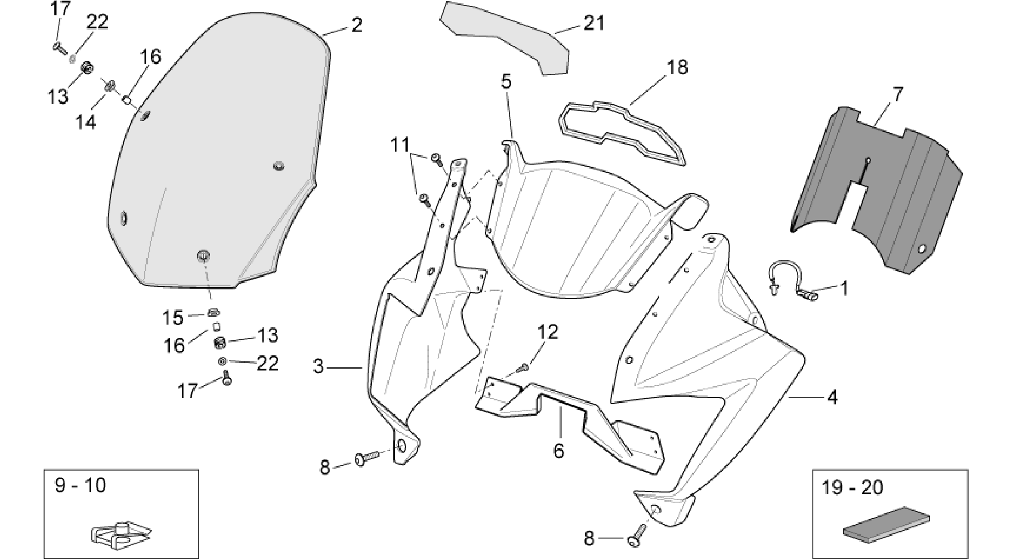 Front body I