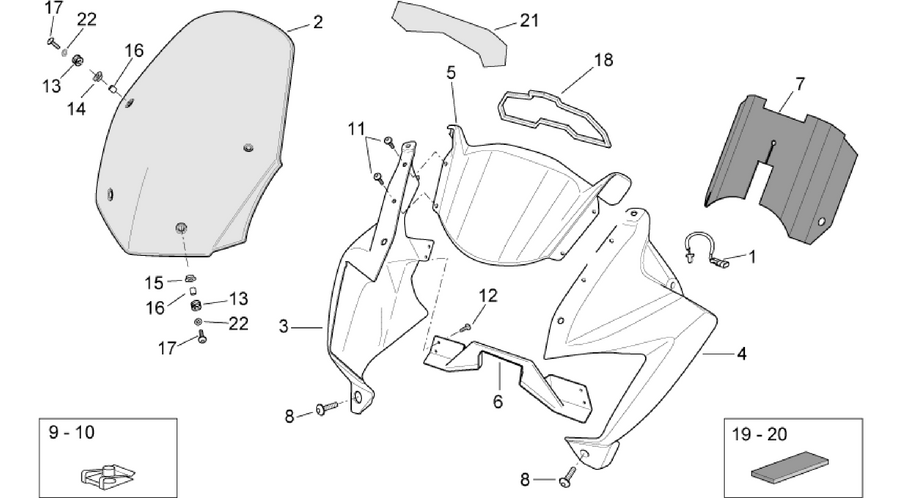Front body I