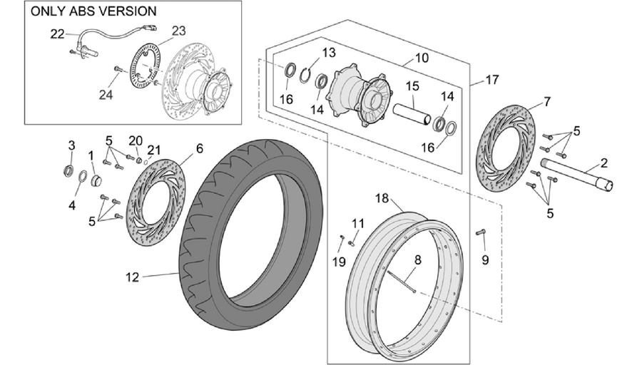 Front wheel