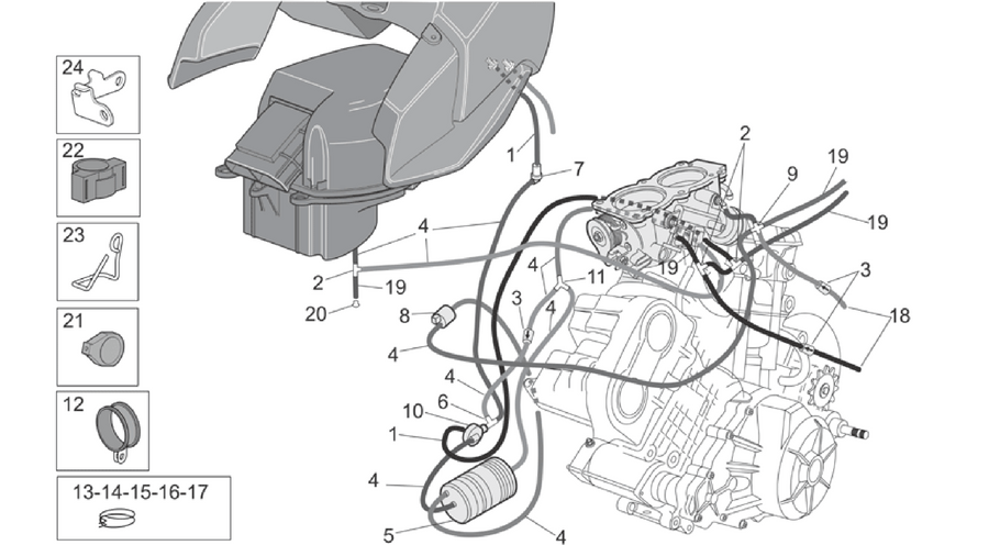 Fuel vapour recover system