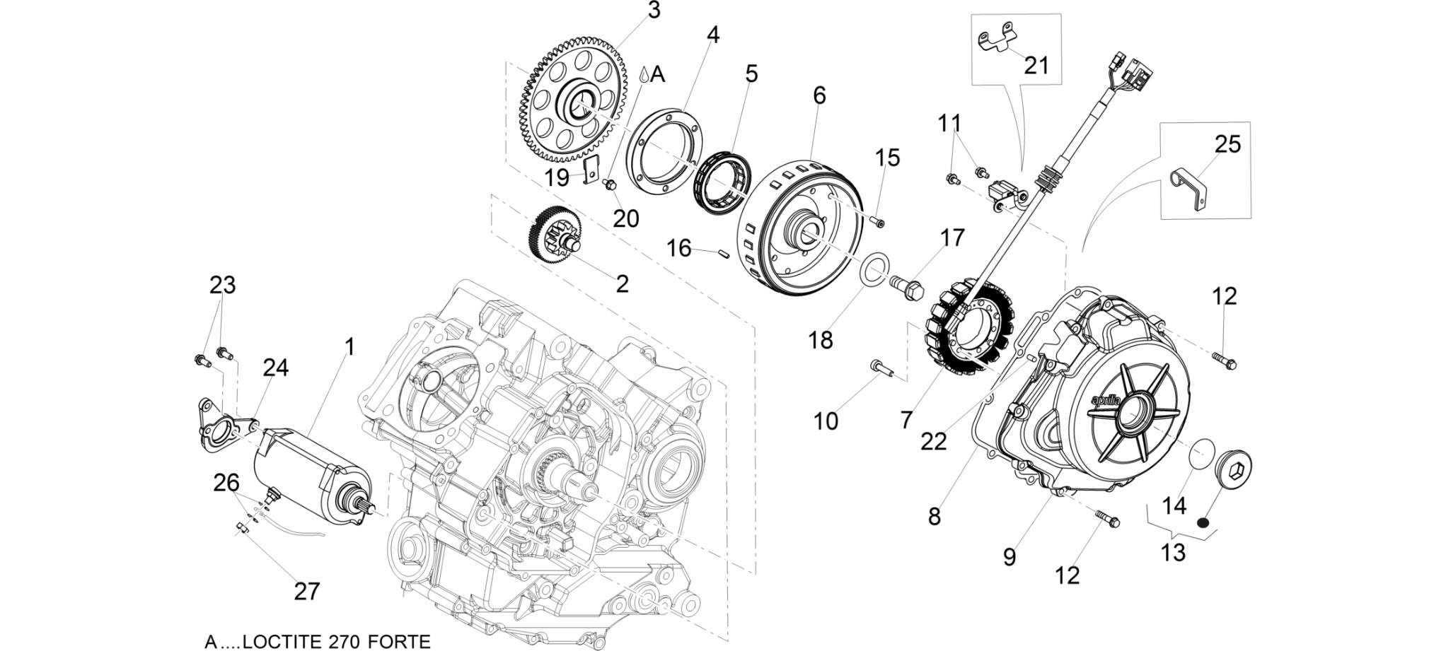 Cdi magneto assy / Ignition unit