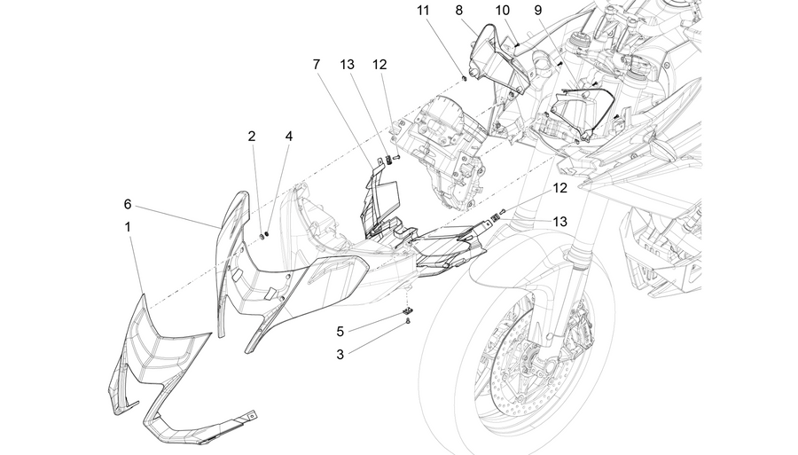 Front fairing