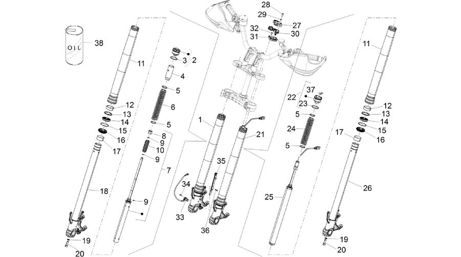 Front fork Dynamic Damping Sachs