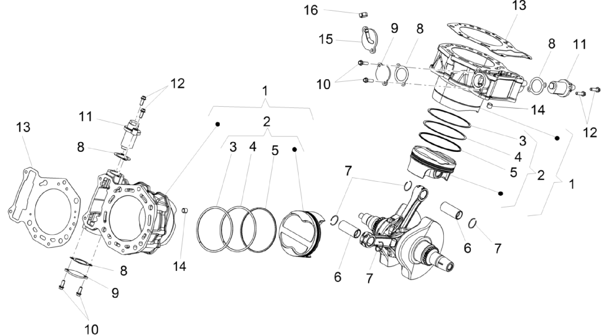 Cylinder - Piston