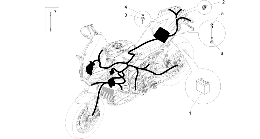 Rear electrical system