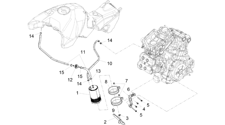 Fuel vapour recover system