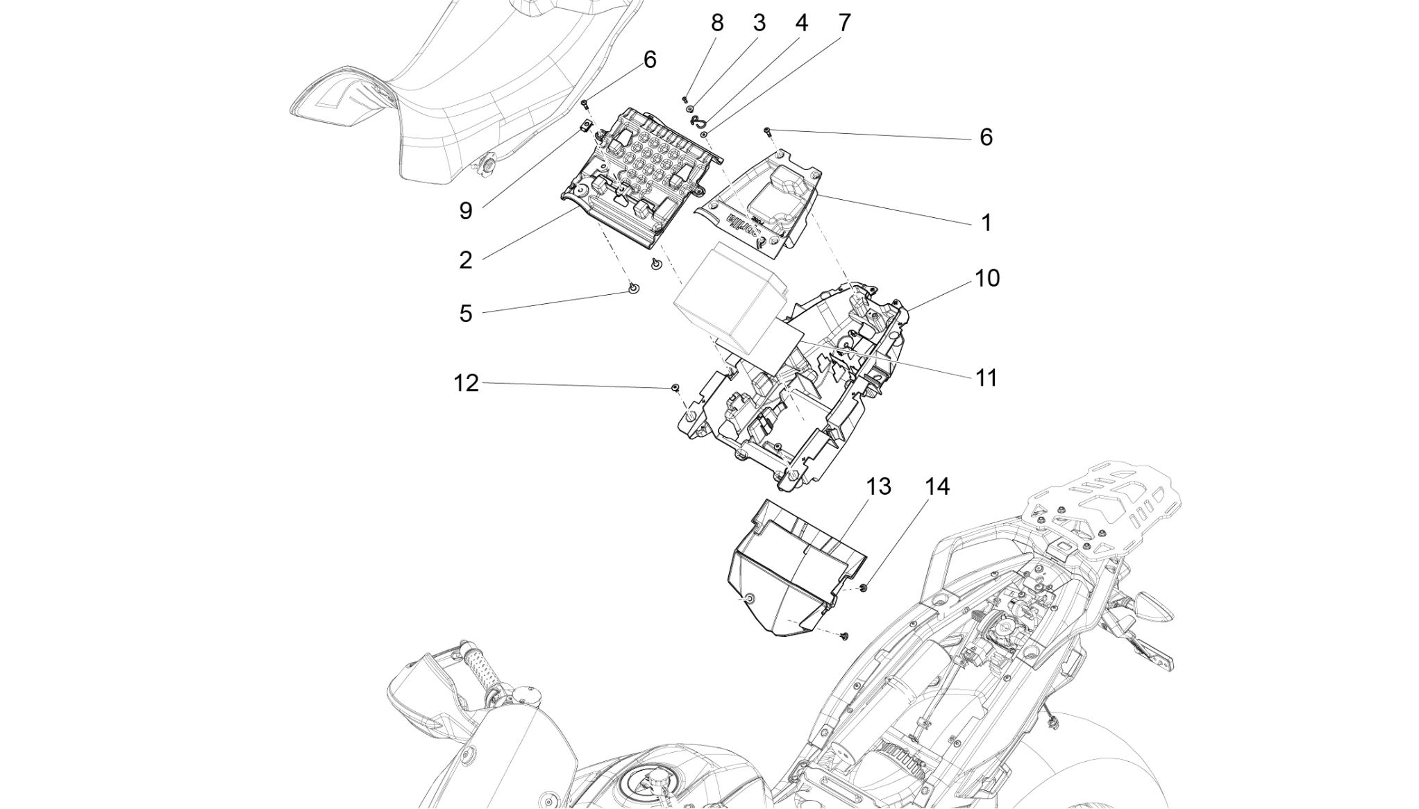 Saddle compartment
