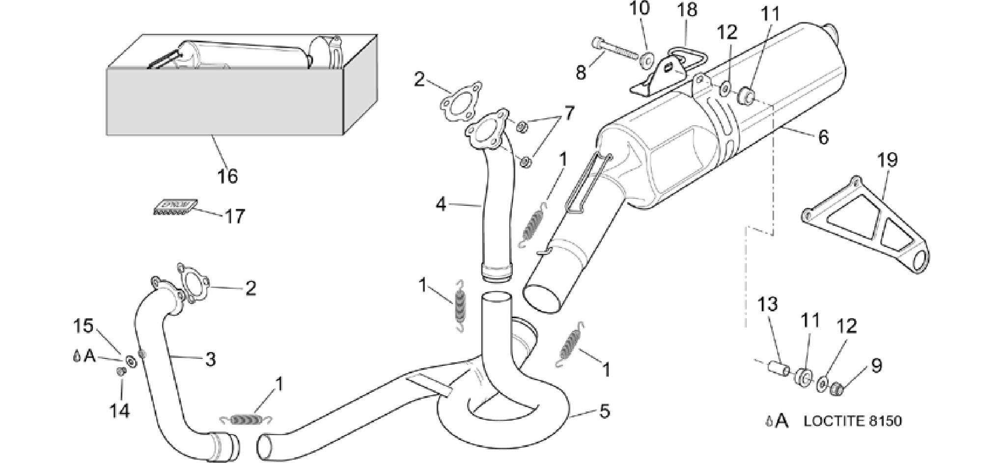 Exhaust pipe