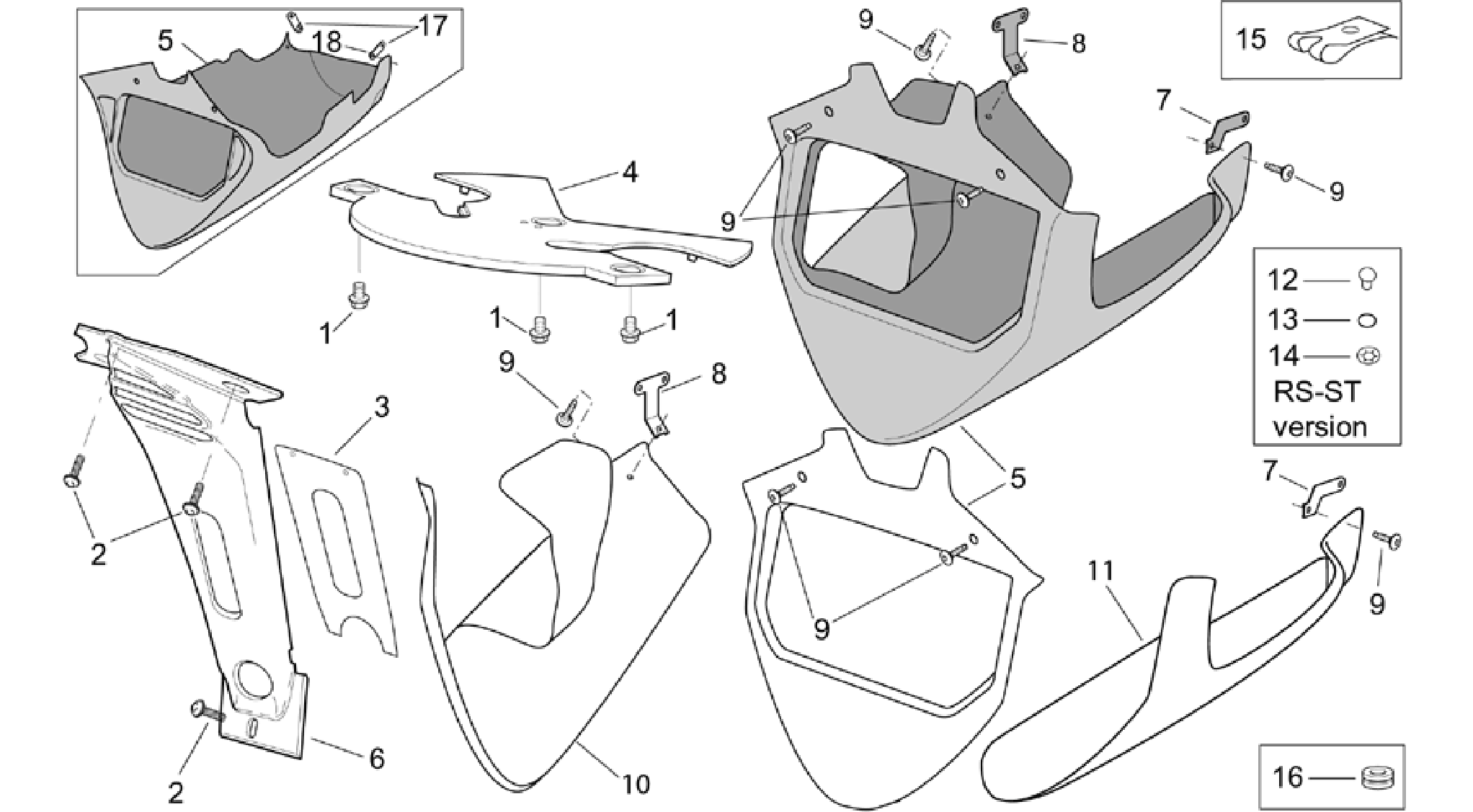 Front body - Lockups