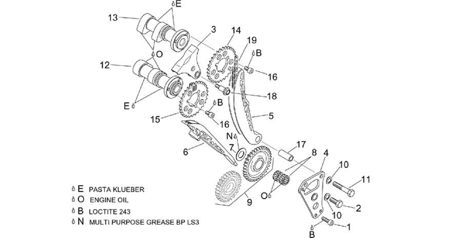 Front cylinder timing system
