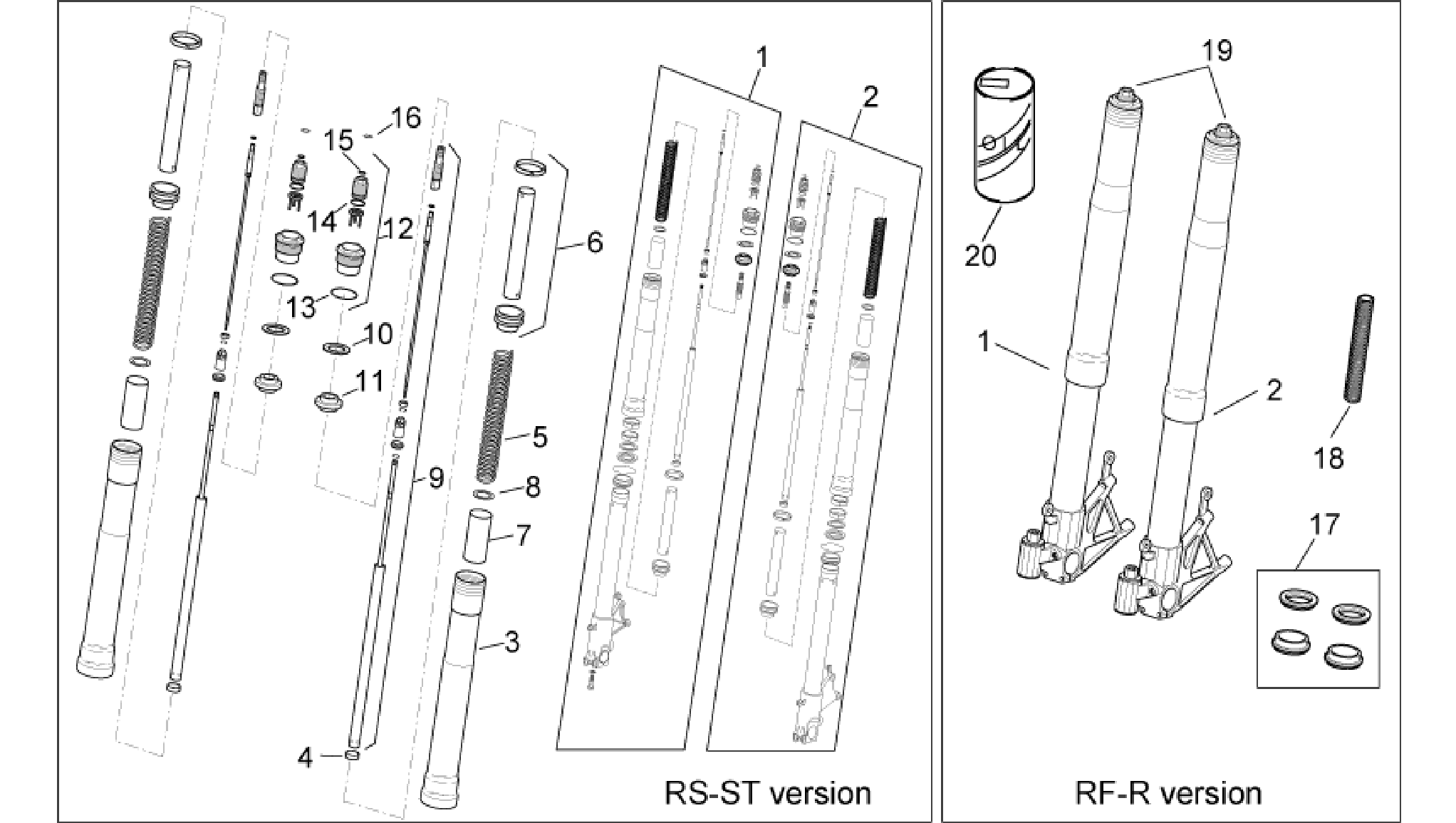 Front fork I
